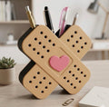Heart Bandage Pen & Desk Organizer