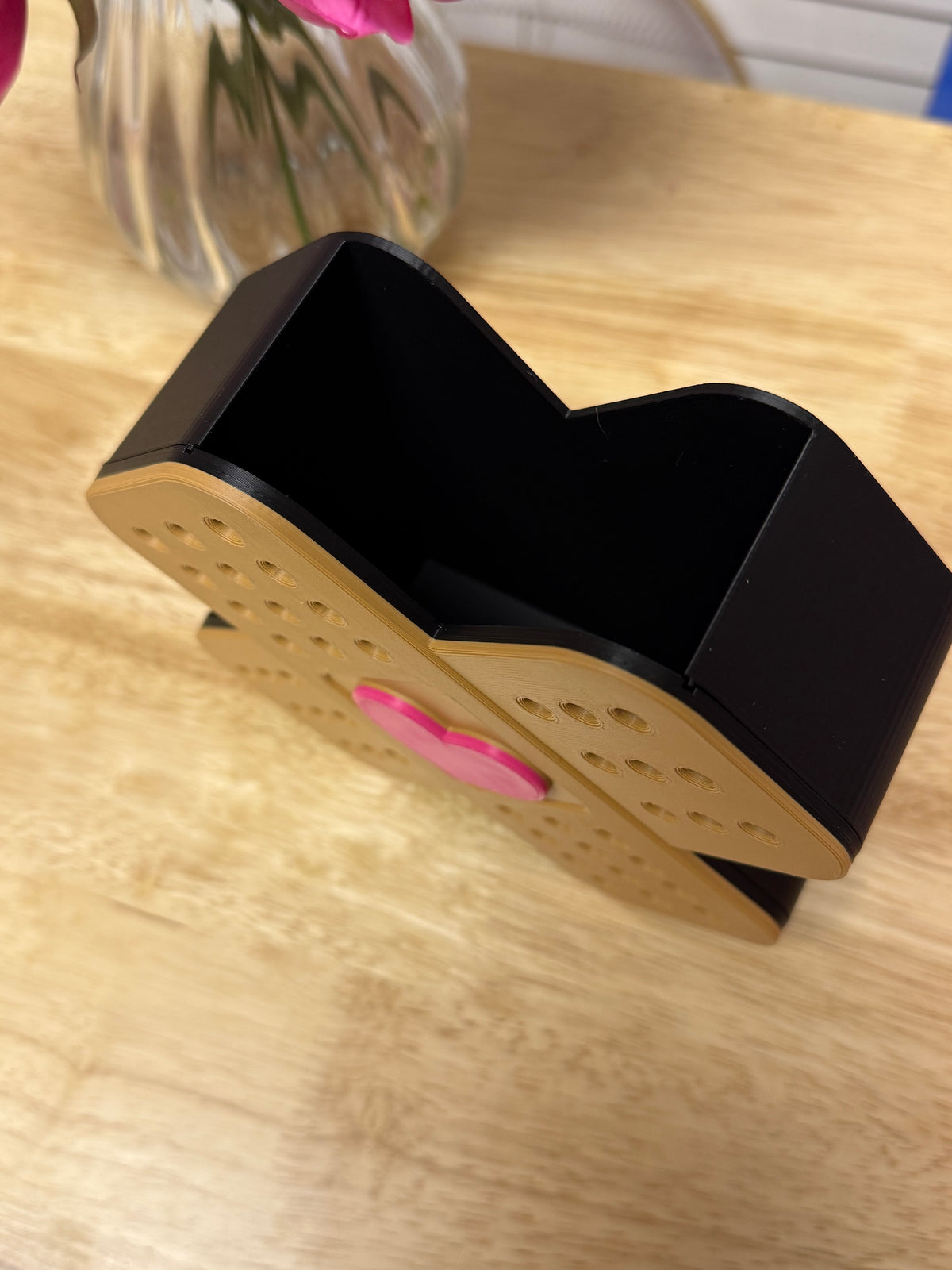 Heart Bandage Pen & Desk Organizer